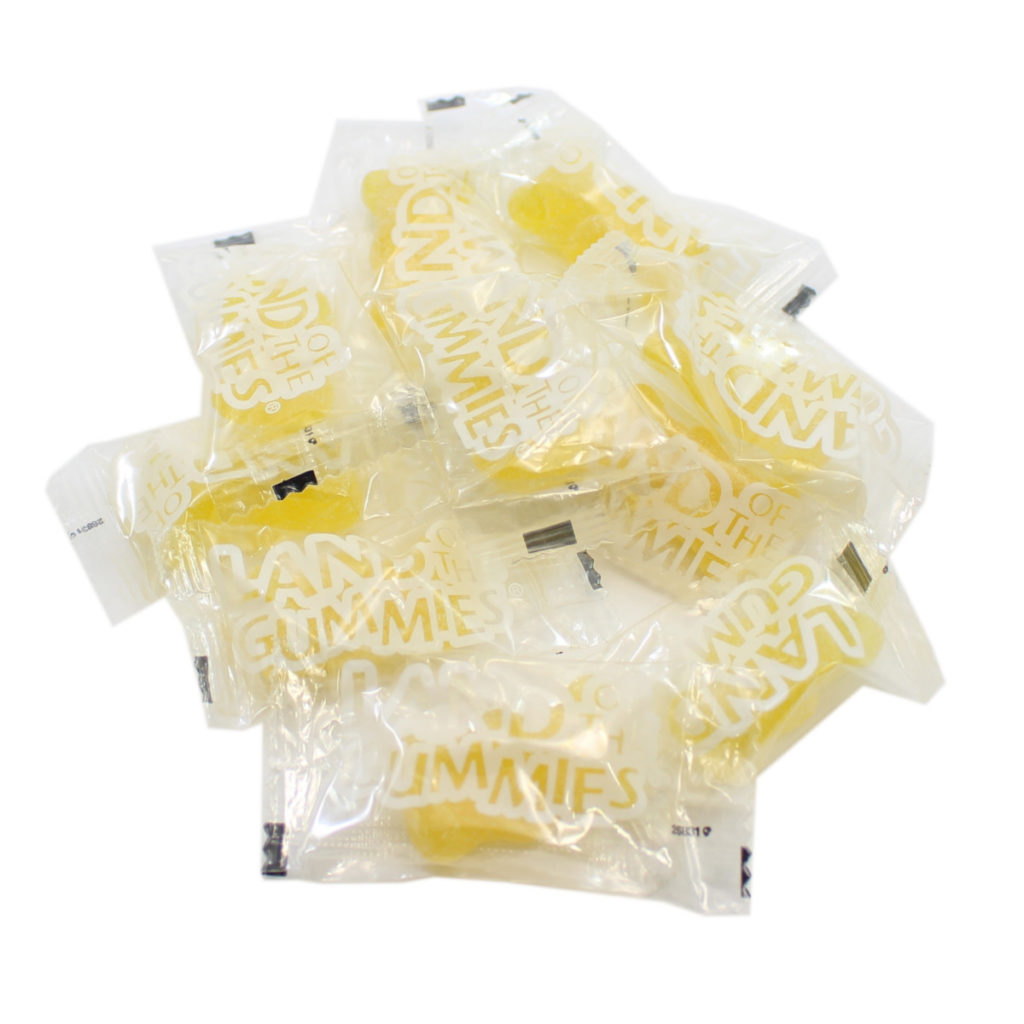 C07254 - Gummy Bears, Yellow - Inv. Wrapped 6 g